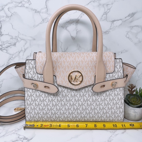 Michael Kors Carmen Medium Flap Satchel - Picture 2 of 10